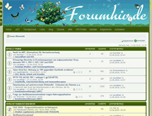 Tablet Screenshot of forumhiv.de